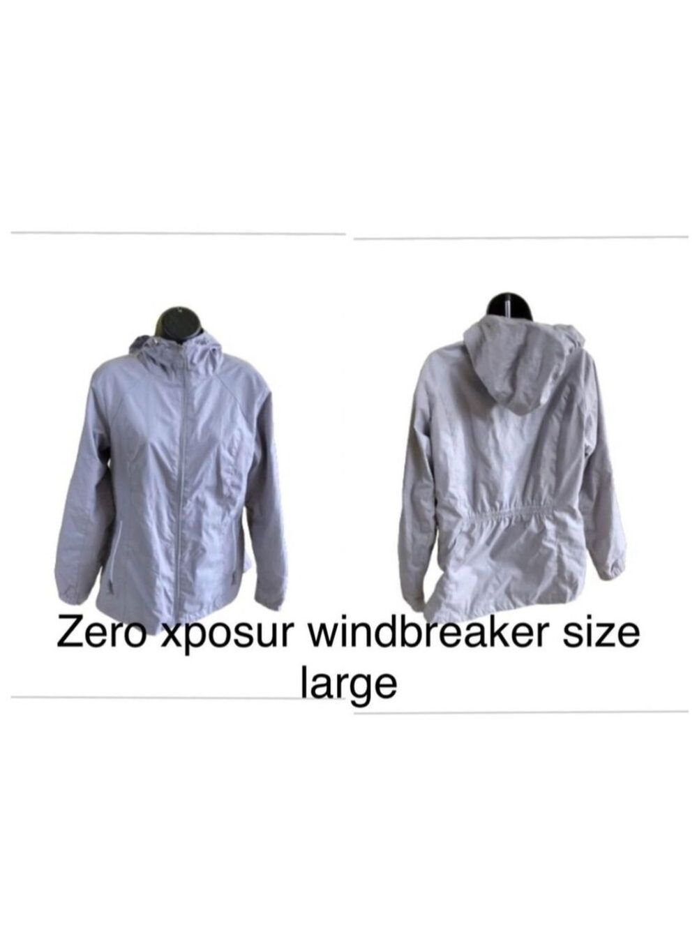 Women’s Zero Xposur Windbreaker Size Large - Picture 2 of 2